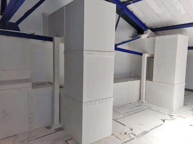 Brandschutzkanal aus Brandschutzplatten – ausgeführt von TFT Brandschutz (Bild 1)