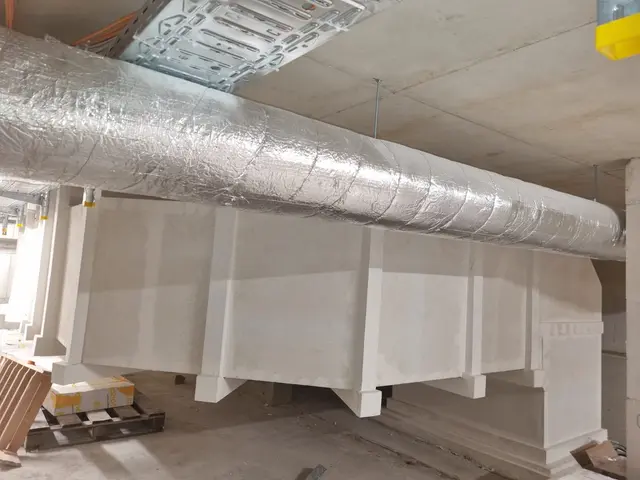 Brandschutzkanal aus Brandschutzplatten – ausgeführt von TFT Brandschutz (Bild 3)