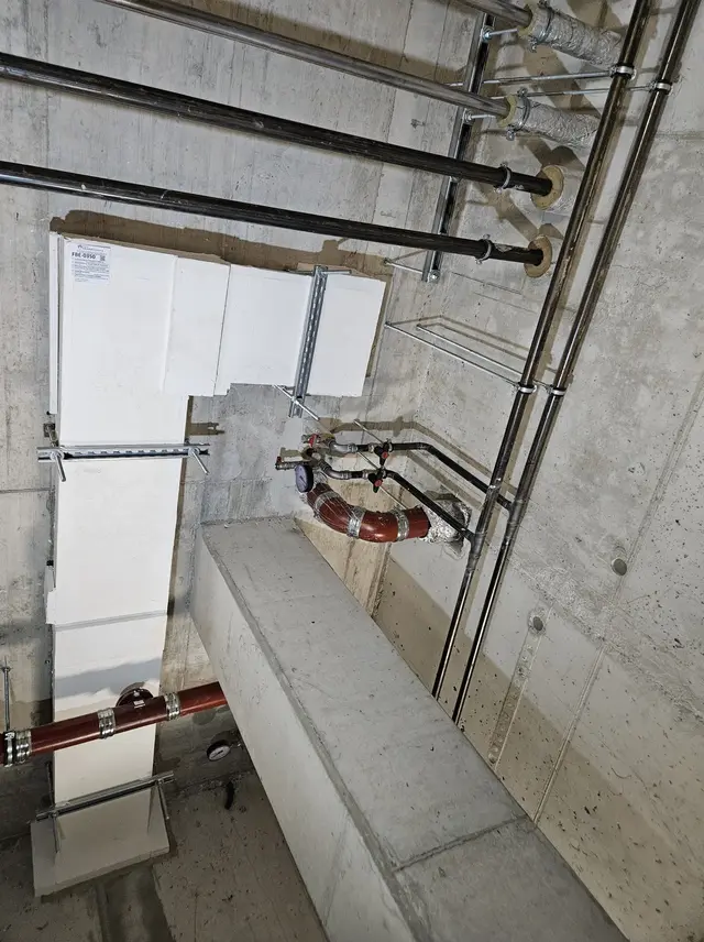 Brandschutzkanal aus Brandschutzplatten – ausgeführt von TFT Brandschutz (Bild 4)