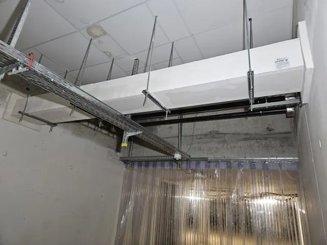 Brandschutzkanal aus Brandschutzplatten – ausgeführt von TFT Brandschutz (Bild 11)