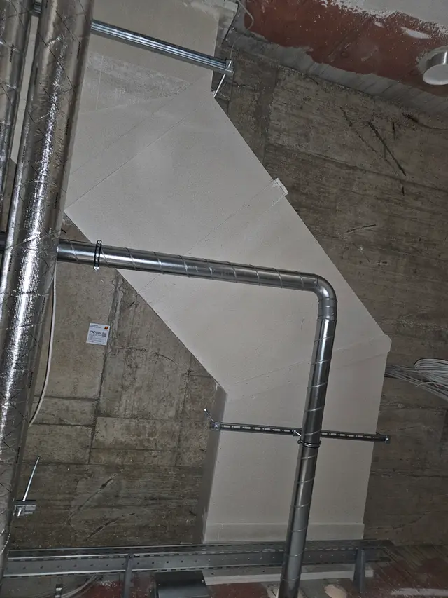 Brandschutzkanal aus Brandschutzplatten – ausgeführt von TFT Brandschutz (Bild 18)