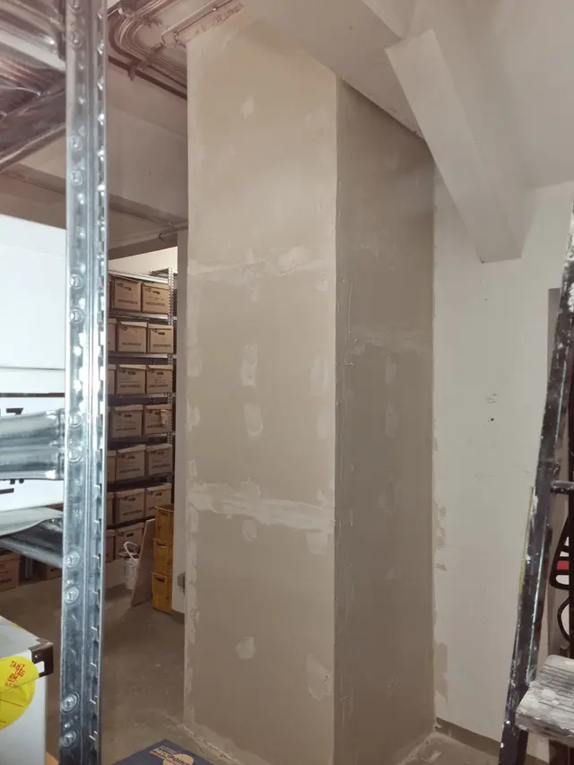 Schachtwand F 90 aus Brandschutzplatten – ausgeführt von TFT Brandschutz (Bild 5)